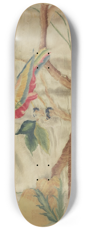 Helen E. Gilman - Valance (section) 8.25 inch art skate deck
