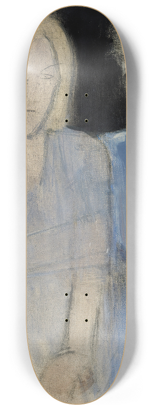 Helene Schjerfbeck - Friends 8.25 inch art skate deck