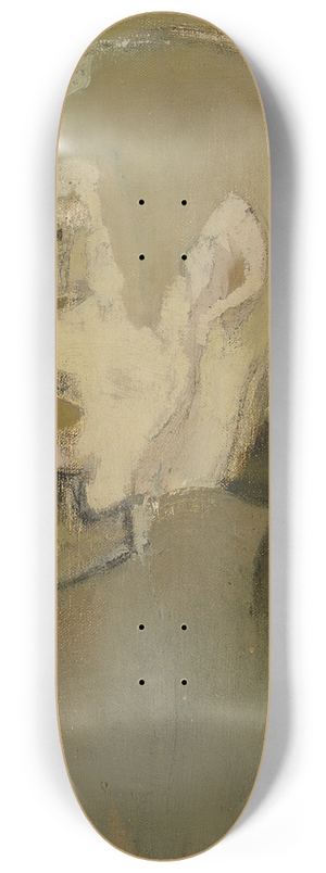 Helene Schjerfbeck - The Landlord Ii (Profile Of A Man) 8.25 inch art skate deck