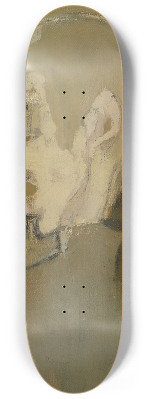 Helene Schjerfbeck - The Landlord II (Profile of a Man) 8.25 inch art skate deck