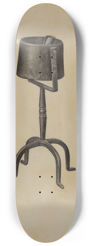 Helen Hobart - Pennsylvania Fat Lamp 8.25 inch art skate deck Helen Hobart - Pennsylvania Fat Lamp 8.25 inch art skate deck