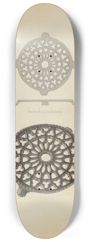 Helen Hobart - Trivet 8.25 inch art skate deck