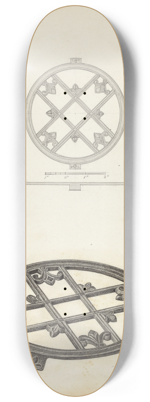 Helen Hobart - Trivet 8.25 inch art skate deck