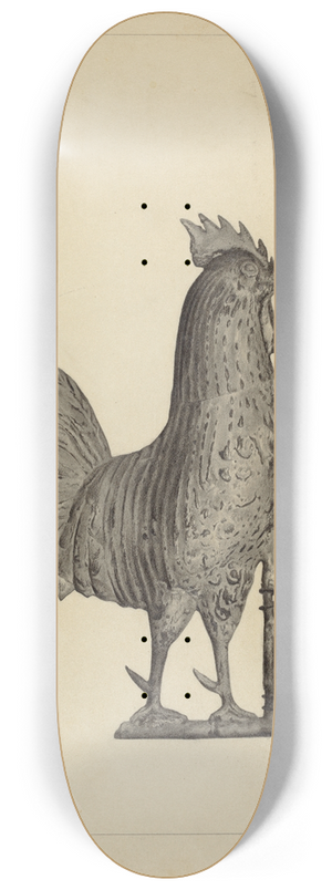 Helen Hobart - Weather Vane Finial 8.25 inch art skate deck