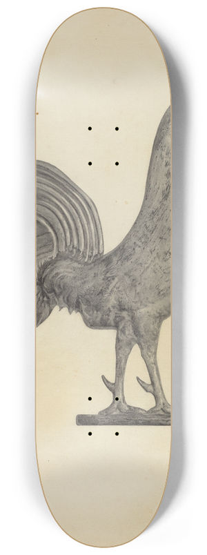 Helen Hobart - Weather Vane Finial 8.25 inch art skate deck
