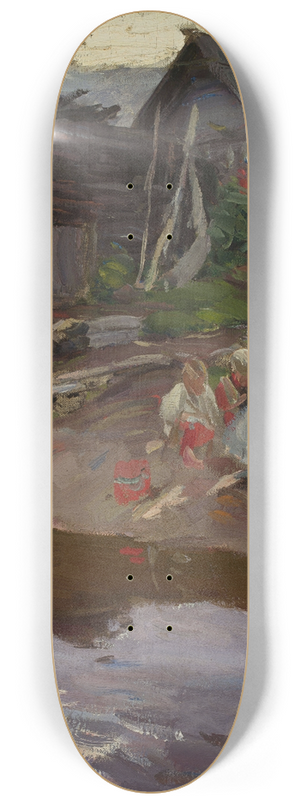 Abram Efimovich Arkhipov - In the evening 8.25 inch art skate deck