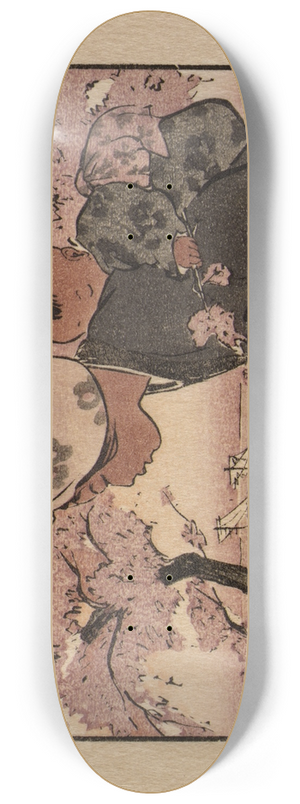 Helen Hyde - An April Evening 8.25 inch art skate deck