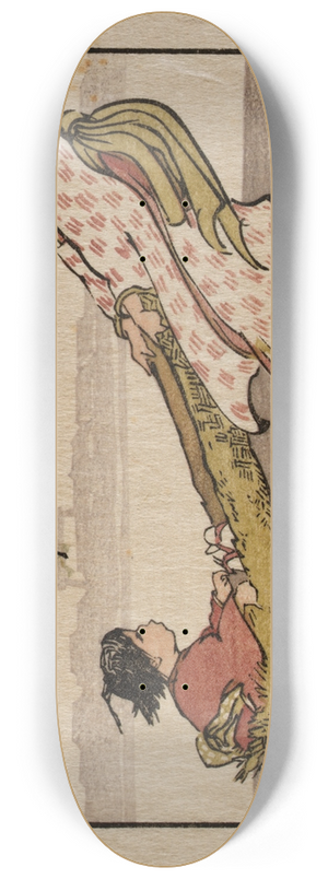 Helen Hyde - A Windy Ride 8.25 inch art skate deck