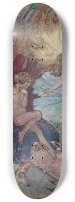 Alfred Edward Frederick Jackson - Now dont poke that poor crab about, tom 8.25 inch art skate deck