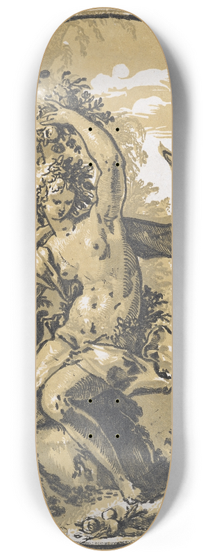 Hendrick Goltzius - Proserpina 8.25 inch art skate deck