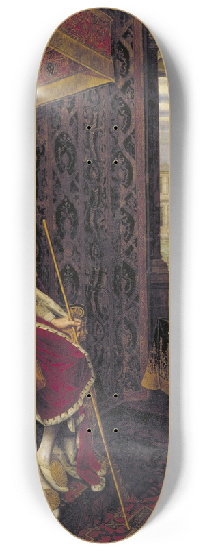 Hendrick van Steenwijck the Younger - Charles I (1600-1649) when Prince of Wales 8.25 inch art skate deck