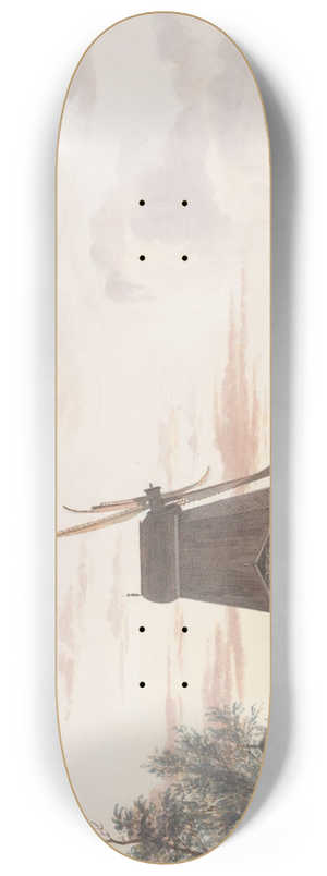 Hendrik Abraham Klinkhamer - Houtzaagmolen 8.25 inch art skate deck Hendrik Abraham Klinkhamer - Houtzaagmolen 8.25 inch art skate deck