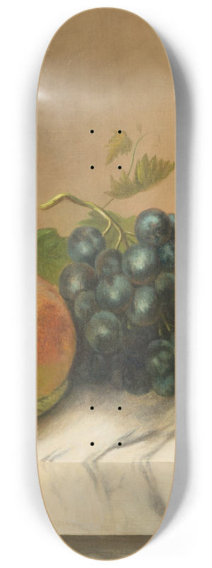 Hendrik Anthony Frederik Gobius - Fruits still life 8.25 inch art skate deck