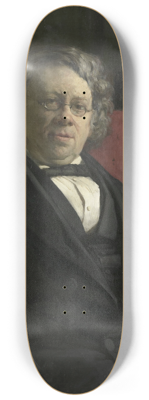 Hendrik Valkenburg - Pieter Harme Witkamp (1816-92). Geschiedschrijver en aardrijkskundige 8.25 inch art skate deck