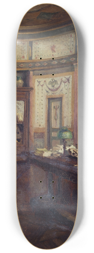 Henri Dabadie - Un salon de lHtel Bourienne, rue dHauteville 8.25 inch art skate deck