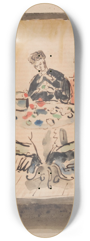 Henri de Braekeleer - The Florist 8.25 inch art skate deck