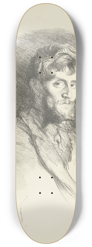 Henri de Groux - Portret van man met baard 8.25 inch art skate deck