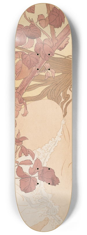 Henri Detouche - In the Brambles 8.25 inch art skate deck