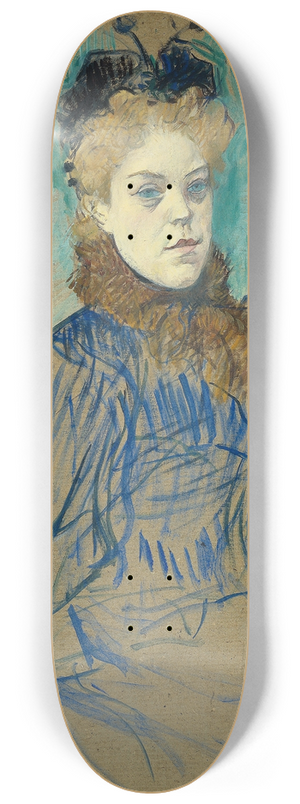 Henri de Toulouse-Lautrec - May Milton 8.25 inch art skate deck