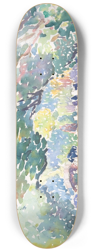 Henri-Edmond Cross - Landscape 8.25 inch art skate deck Henri-Edmond Cross - Landscape 8.25 inch art skate deck