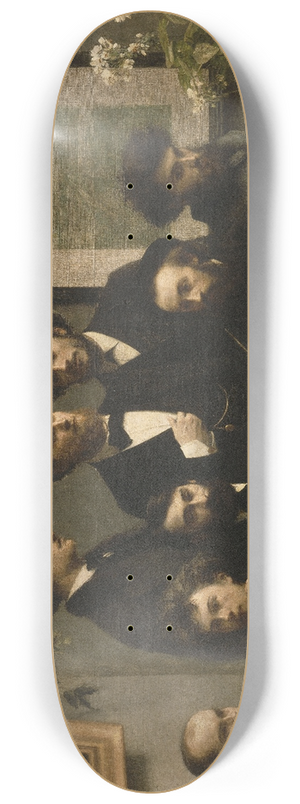 Henri Fantin-Latour - By The Table 8.25 inch art skate deck