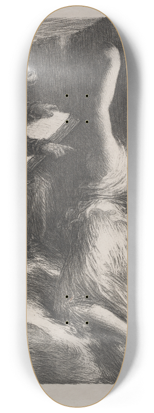 Henri Fantin-Latour - Parsifal, Act II; Evocation of Kundry 8.25 inch art skate deck