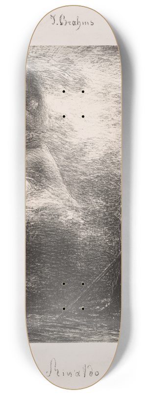 Henri Fantin-Latour - Rinaldo 8.25 inch art skate deck