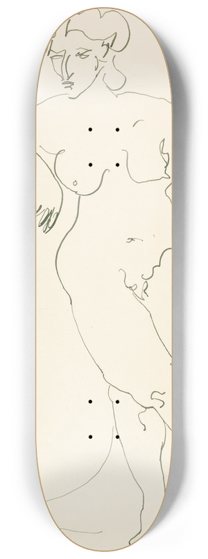 Henri Gaudier-Brzeska - Standing Female Figure 4 8.25 inch art skate deck Henri Gaudier-Brzeska - Standing Female Figure 4 8.25 inch art skate deck