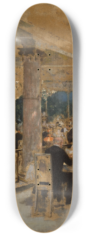 Henri Gervex - Armenonville, le soir du Grand-Prix 8.25 inch art skate deck