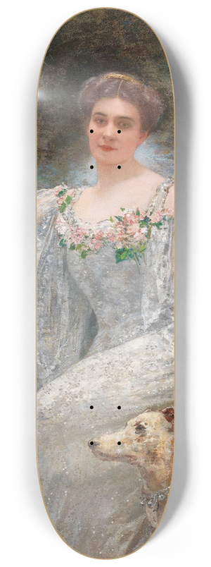 Henri Gervex - Damenportrait 8.25 inch art skate deck