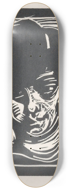 Henri Jonas - Hoofd van een vrouw 8.25 inch art skate deck
