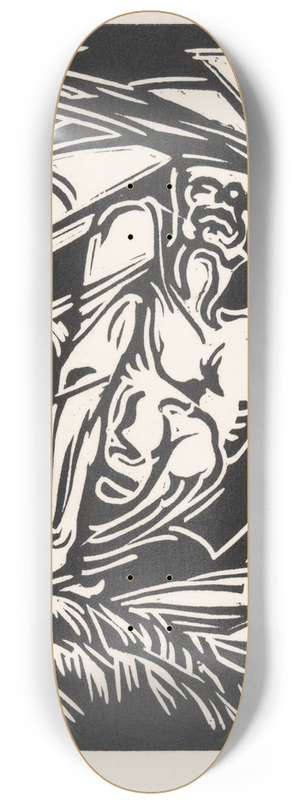 Henri Jonas - Personificatie van de wind 8.25 inch art skate deck