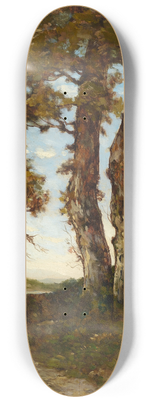 Henri-Joseph Harpignies - Arbres au bord de la Loire 8.25 inch art skate deck Henri-Joseph Harpignies - Arbres au bord de la Loire 8.25 inch art skate deck