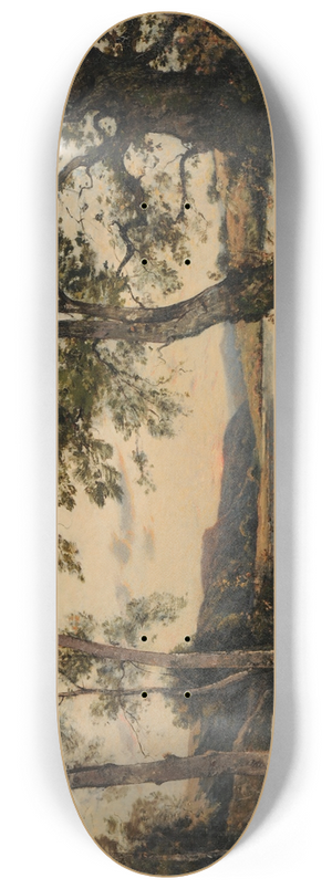Henri-Joseph Harpignies - LAurore 8.25 inch art skate deck