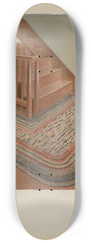 Alfred H. Smith - Shaker Newel Post 8.25 inch art skate deck