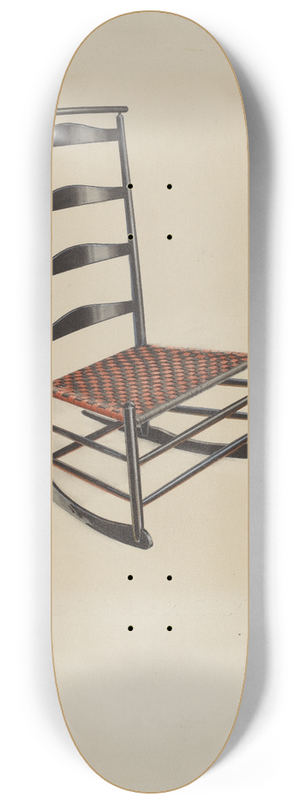 Alfred H. Smith - Shaker Rocking Chair 8.25 inch art skate deck