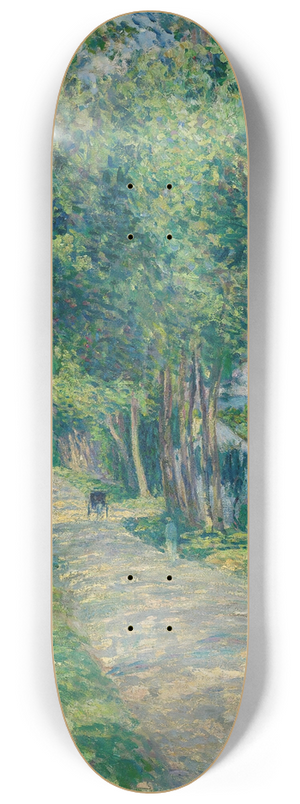 Henri Lebasque - Attelage Sur Une Route Ensoleille 8.25 inch art skate deck Henri Lebasque - Attelage Sur Une Route Ensoleille 8.25 inch art skate deck