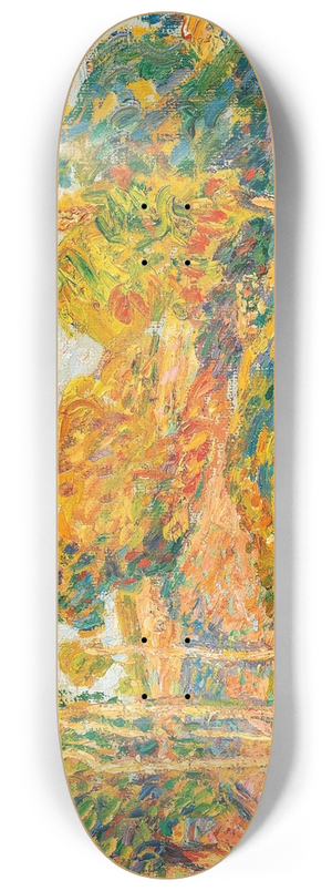 Henri Lebasque - Au bord de la rivire 8.25 inch art skate deck
