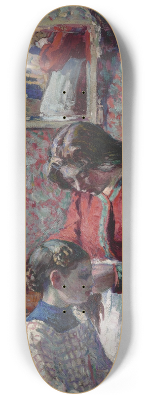 Henri Lebasque - Le Coiffure 8.25 inch art skate deck Henri Lebasque - Le Coiffure 8.25 inch art skate deck