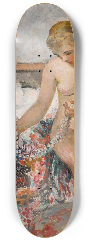 Henri Lebasque - Nu au collier 8.25 inch art skate deck Henri Lebasque - Nu au collier 8.25 inch art skate deck