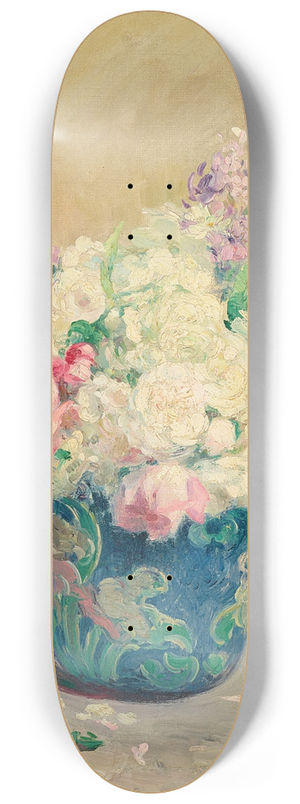 Henri Lebasque - Vase de fleurs 8.25 inch art skate deck Henri Lebasque - Vase de fleurs 8.25 inch art skate deck