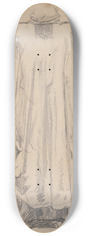 Henri Lehmann - Costume Study 8.25 inch art skate deck