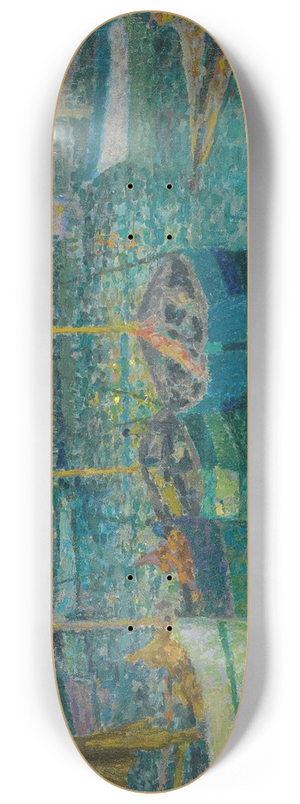 Henri Le Sidaner - Les Barques La Rochelle 8.25 inch art skate deck Henri Le Sidaner - Les Barques La Rochelle 8.25 inch art skate deck