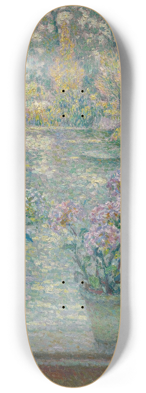 Henri Le Sidaner - Les Hortensias 8.25 inch art skate deck Henri Le Sidaner - Les Hortensias 8.25 inch art skate deck