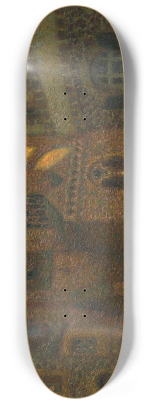 Henri Le Sidaner - Lglise, Trguier 8.25 inch art skate deck Henri Le Sidaner - Lglise, Trguier 8.25 inch art skate deck