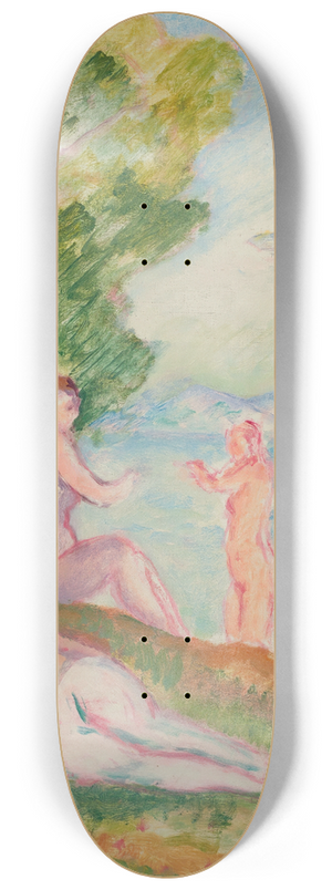 Henri Manguin - Composition, trois baigneuses 8.25 inch art skate deck