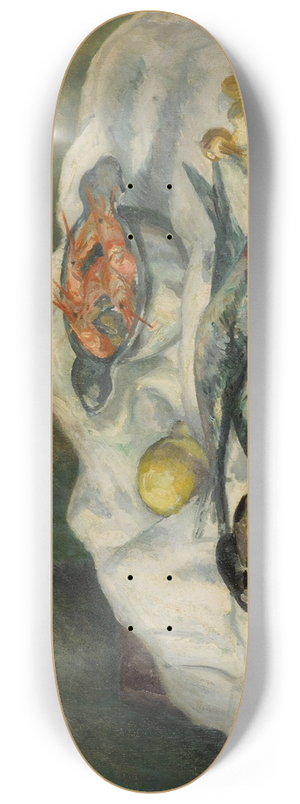 Henri Manguin - Harengs et crevettes 8.25 inch art skate deck