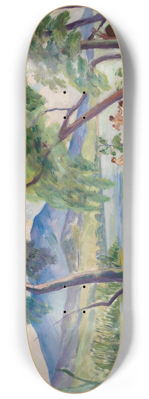 Henri Manguin - Paysage aux baigneuses, Colombier 8.25 inch art skate deck