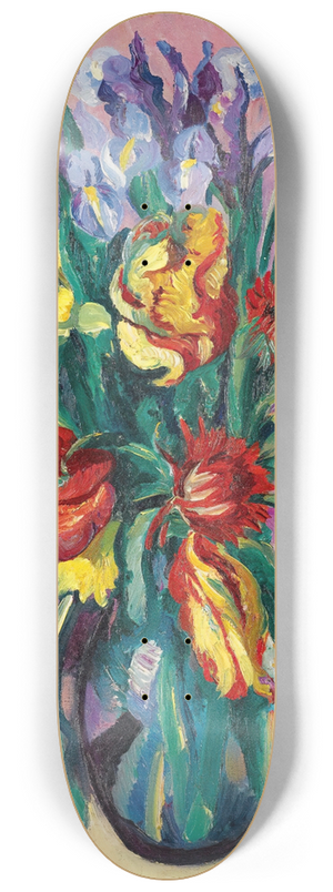 Henri Manguin - Tulipes Perroquet 8.25 inch art skate deck