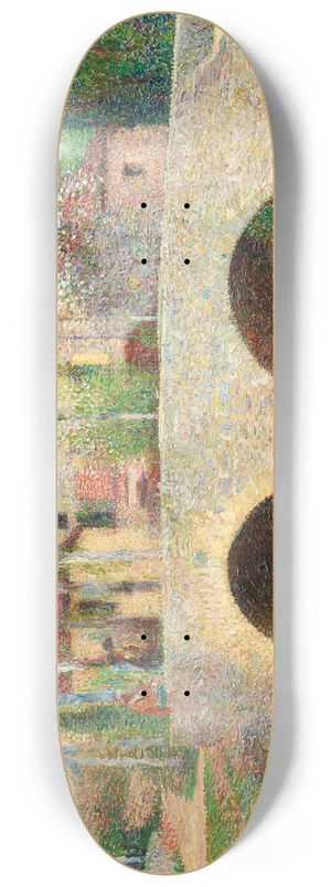 Henri Martin - Le Pont  Labastide-du-Vert 8.25 inch art skate deck